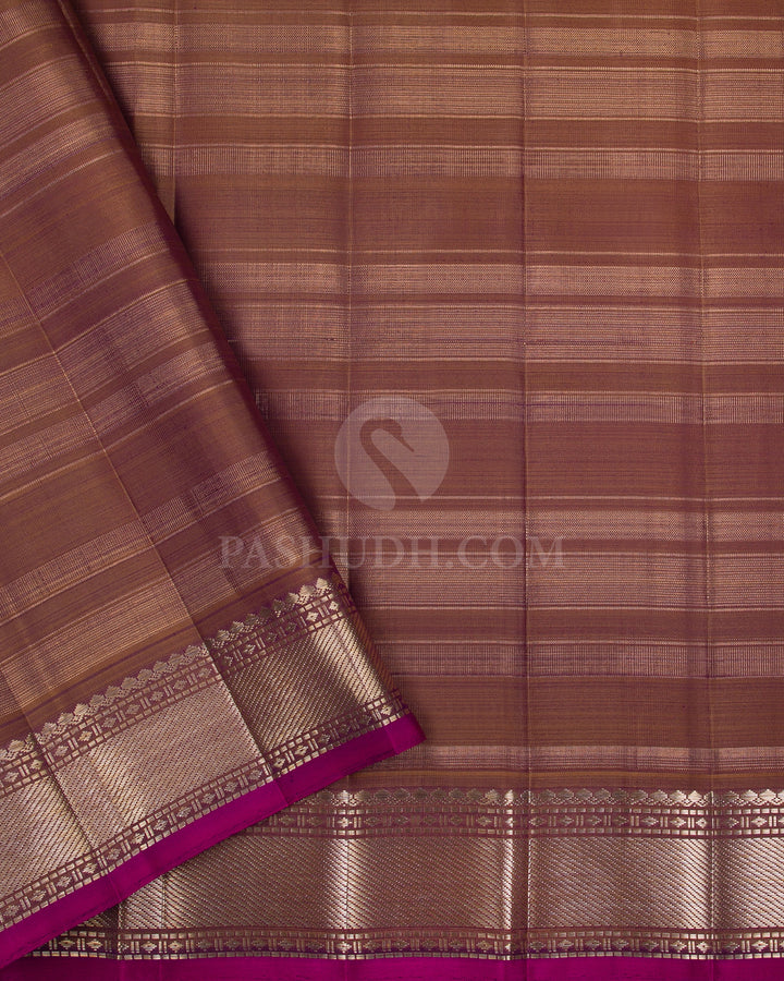 Multicolor Kanjivaram Silk Saree - S1152(A)