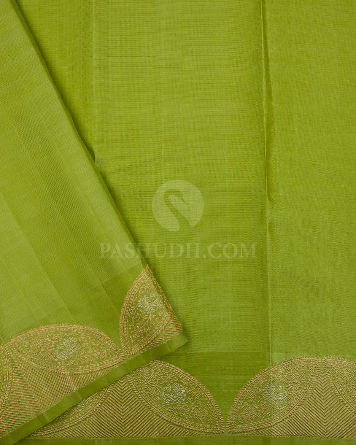 Violet Kanjivaram Silk Saree - S1107(A) - View 3