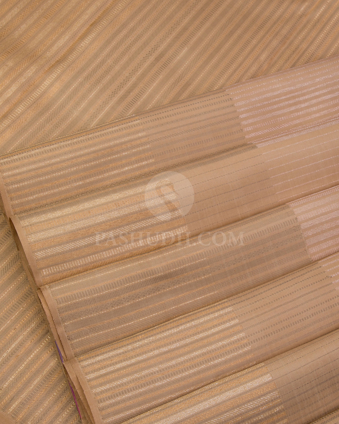 Ivory Kanjivaram Silk Saree - S999 - View 4