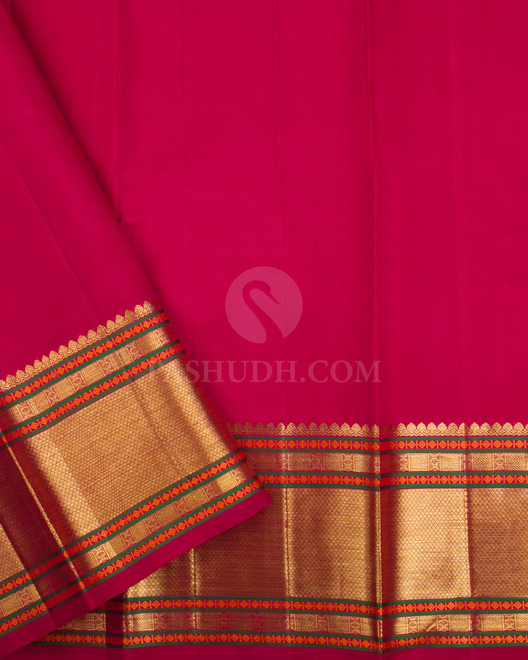 Maroon Kanjivaram Silk Saree - D15 - View 2