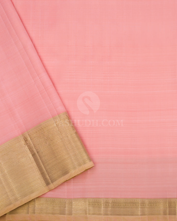 Mehendi Green Kanjivaram Silk Saree - S865 - View 4