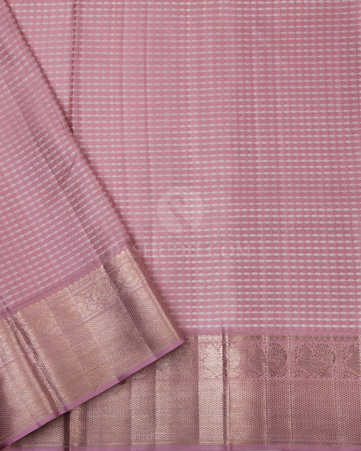 Baby Rose Kanjivaram Silk Saree - D454 - View 3