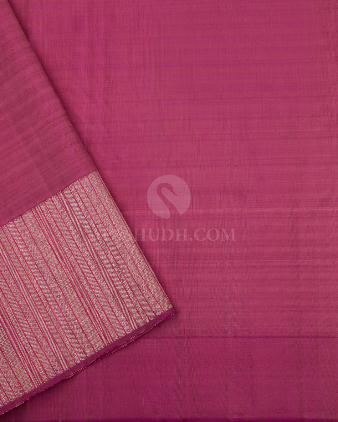 Orange & Purple Kanjivaram Silk Saree - S726 - VIew 4