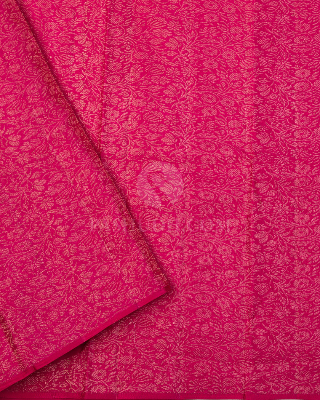 Royal Purple & Red Kanjivaram Silk Saree - DJ288(A) - View 3