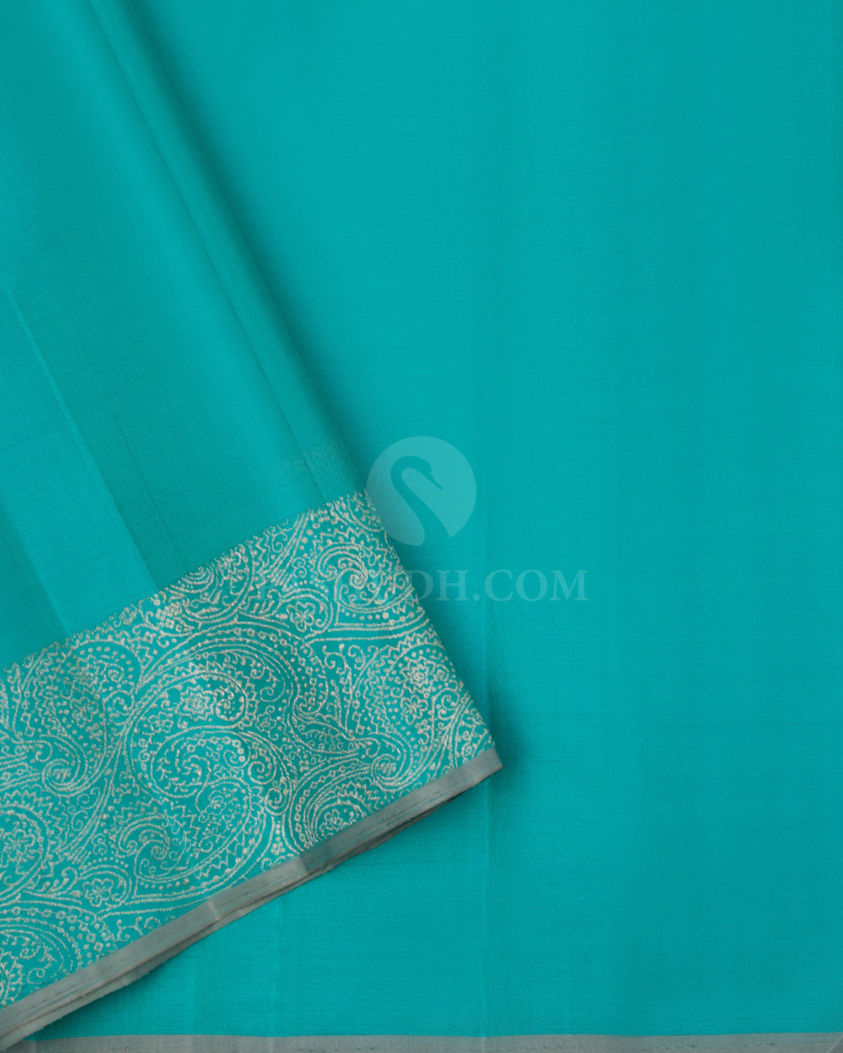 Blue Pure Zari Kanjivaram Silk Saree - S830-View  4