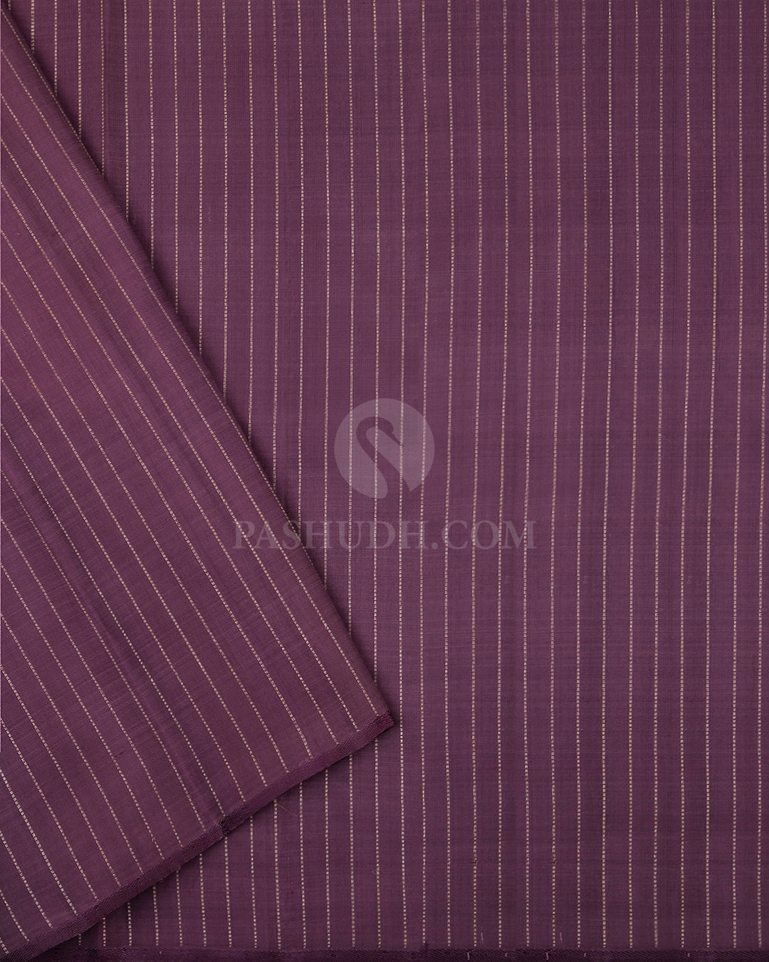 Light Rose Borderless Kanjivaram Silk Saree - S733- View 4