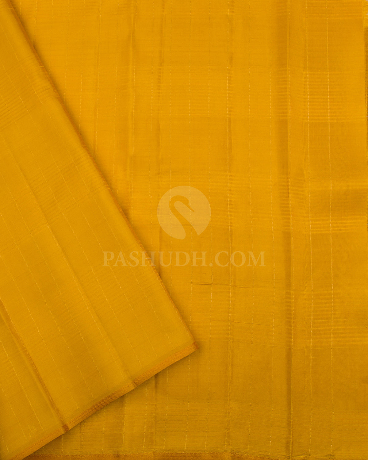 Baby Pink & Yellow Kanjivaram Silk Saree - S1069(B) - View 2