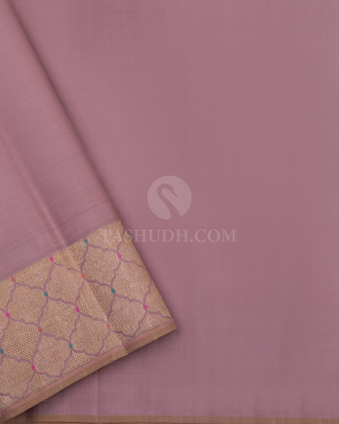 Mustard Borderless Kanjivaram Silk Saree - S789 -View 4