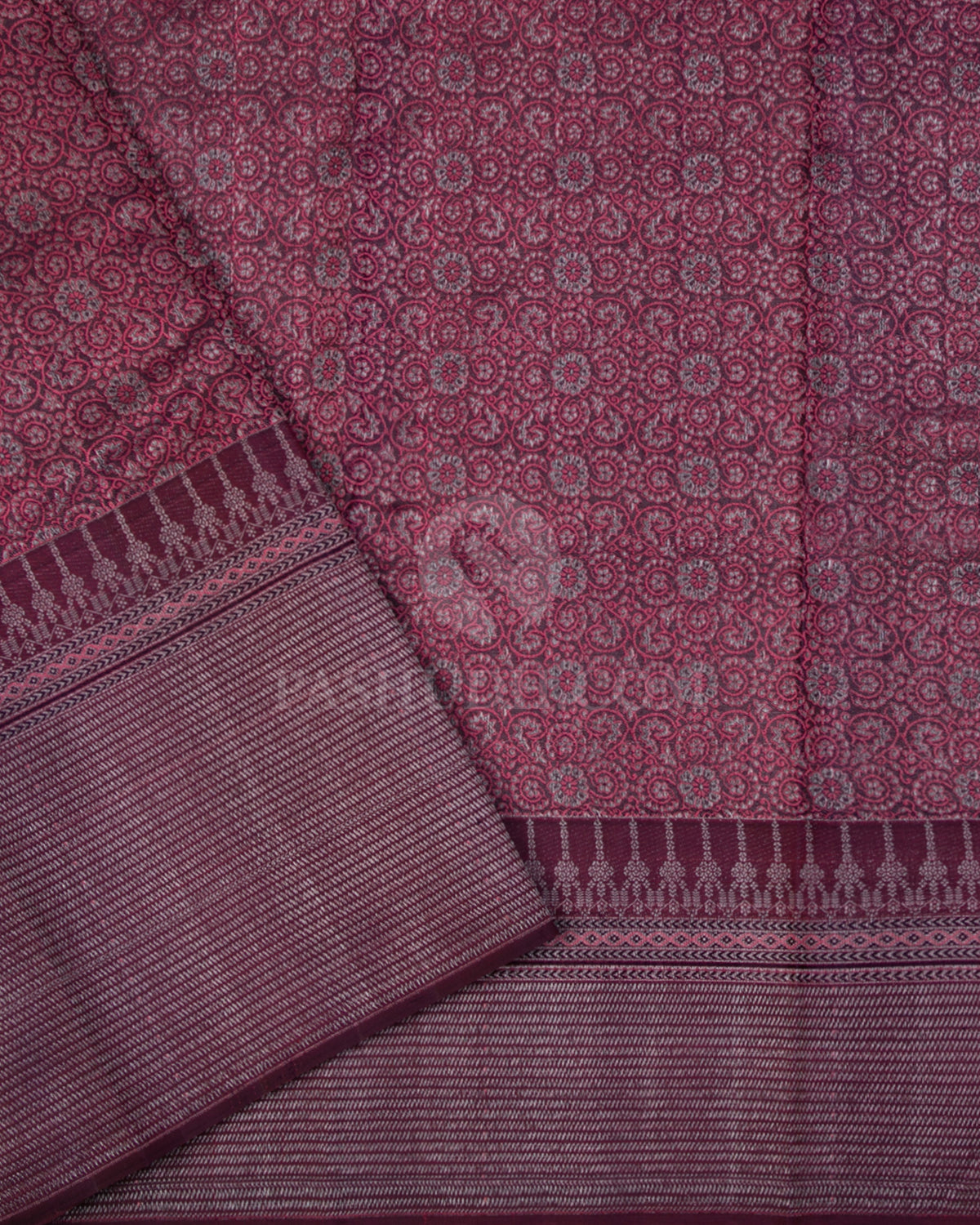 Light Pink Kanjivaram Silk Saree - DT240(A) - View 2