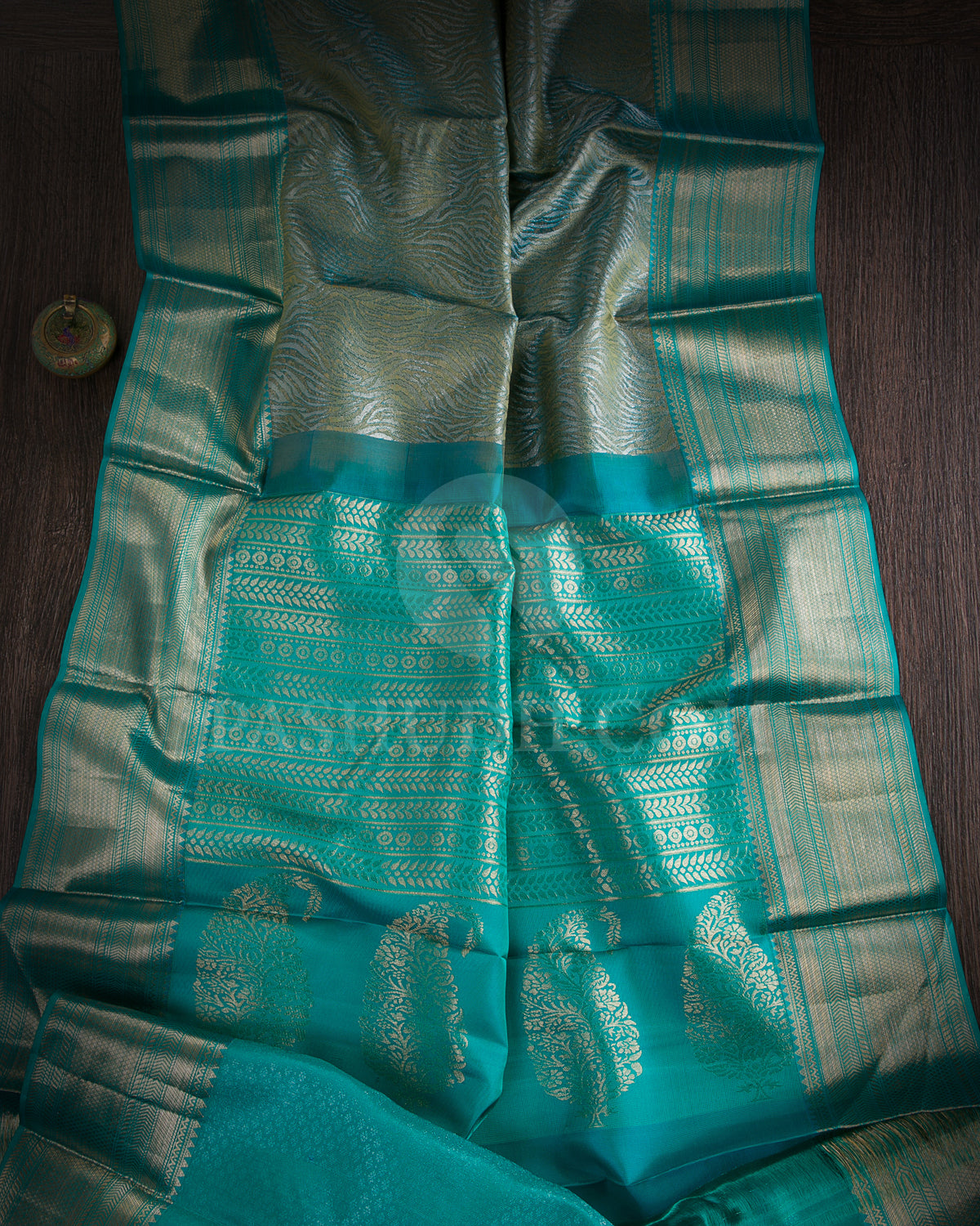 Blue Kanjivaram Silk Saree - D559(A)