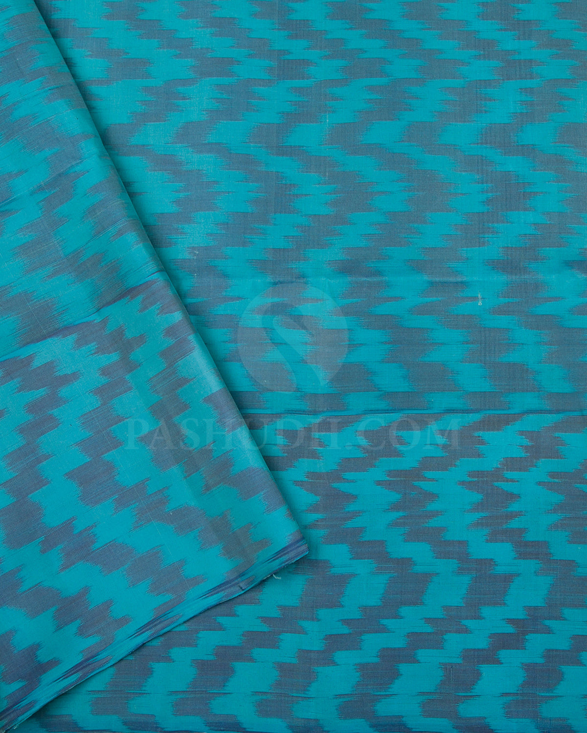 Black And Blue Soft Silk Saree - C27