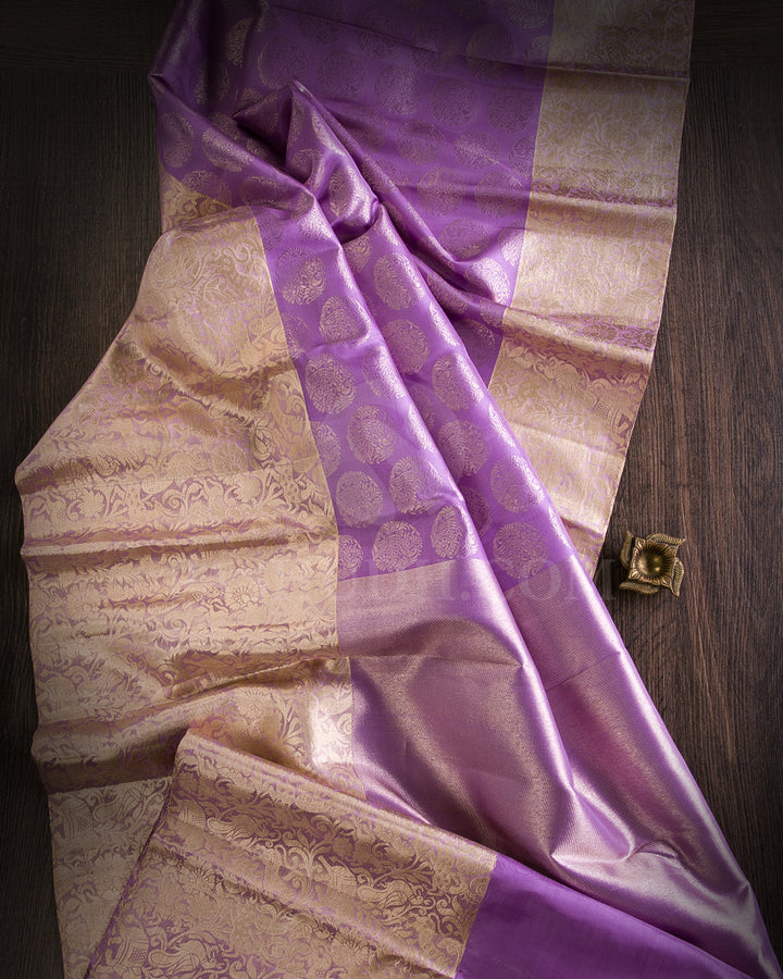 Lavender Kanjivaram Silk Saree -S1102(B)
