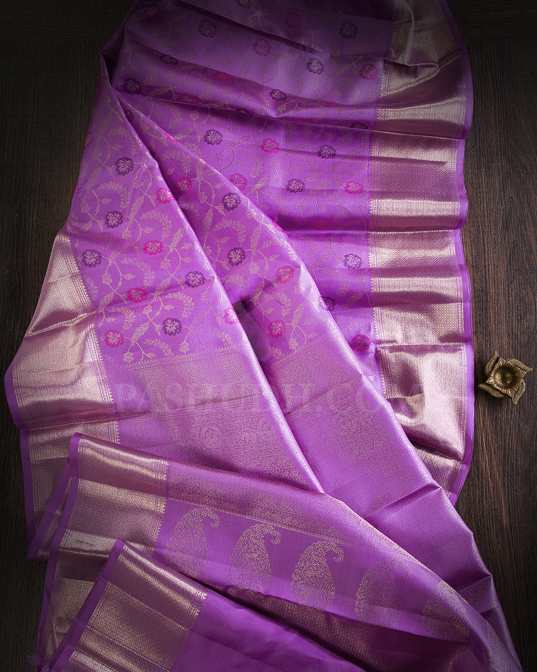 Lavender Kanjivaram Silk Saree - S1244(A)