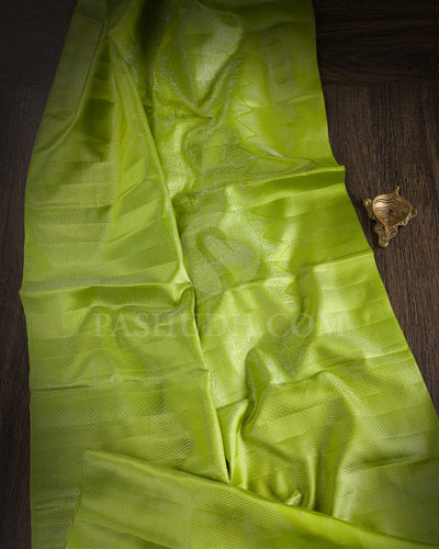 Parrot Green Kanjivaram Silk Saree - D546(A)