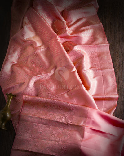 Baby Pink Kanjivaram Silk Saree - S953