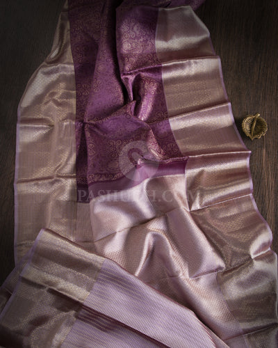 Lavender Kanjivaram Silk Saree - D517(A) 
