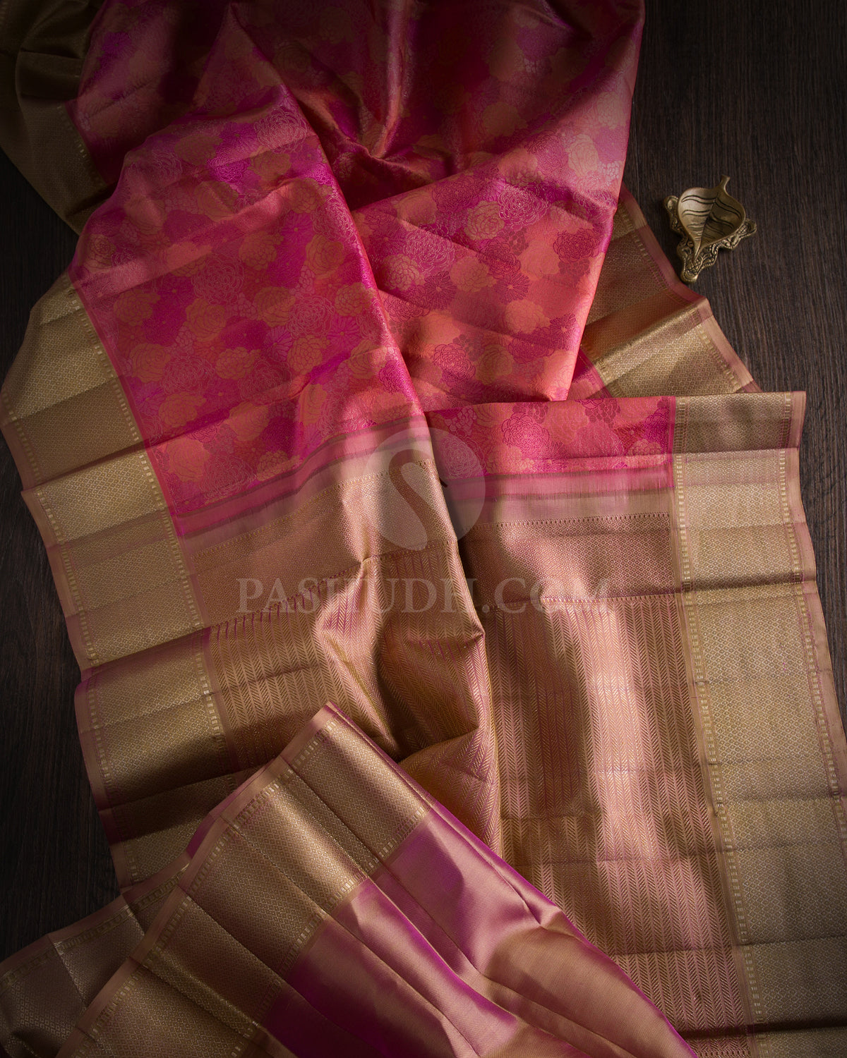 Shades of Pink Kanjivaram Silk Saree - DJ279(B)