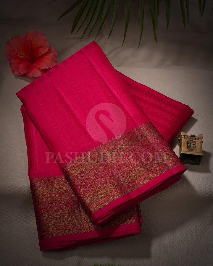 Red Kanjivaram Silk Saree - BKF15