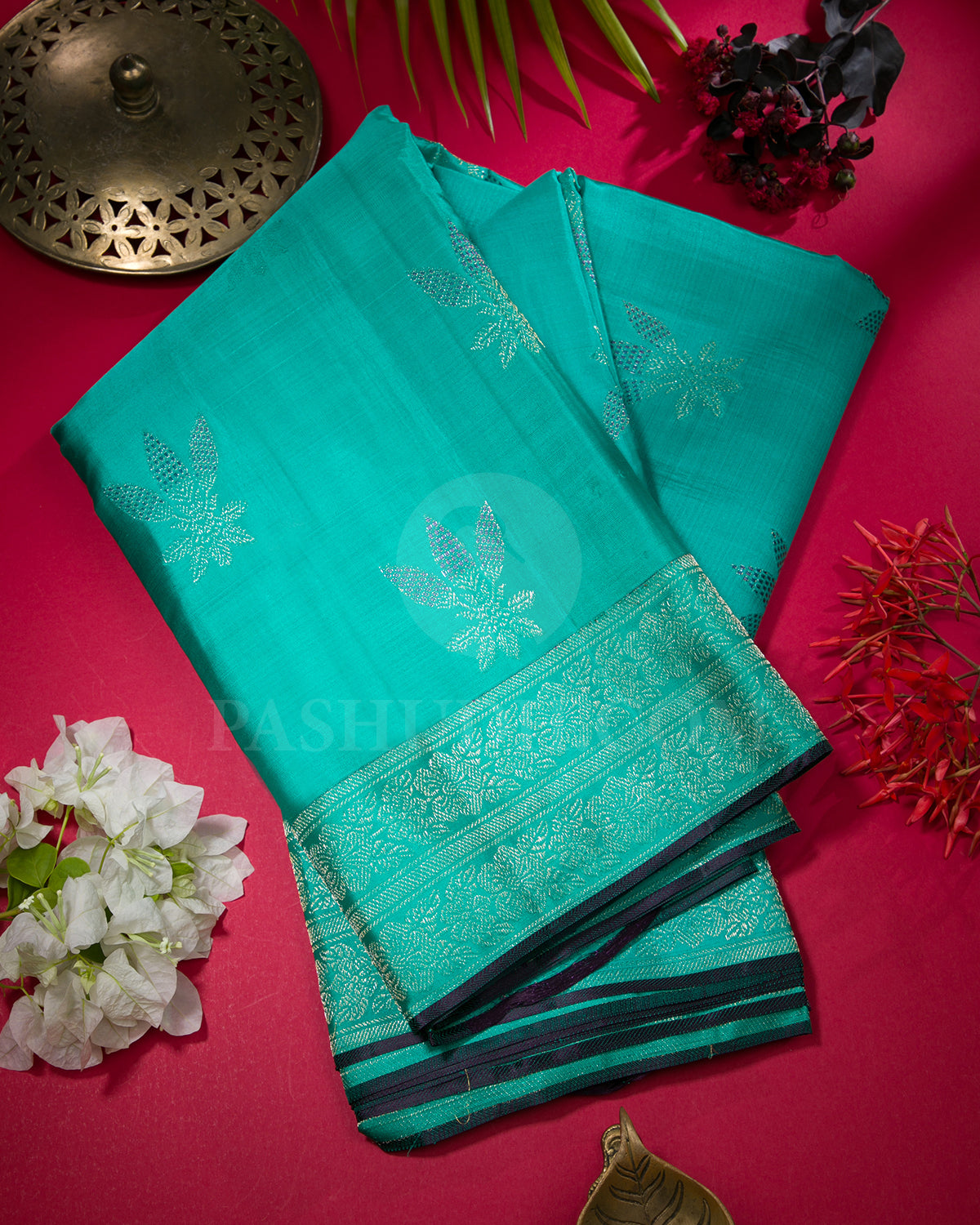 Blue Kanjivaram Silk Saree - DJ334(B)