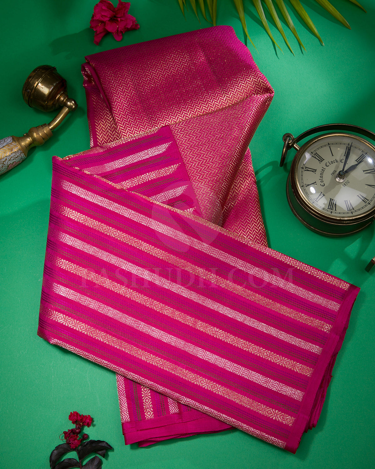 Pink Kanjivaram Silk Saree - S1057(C)