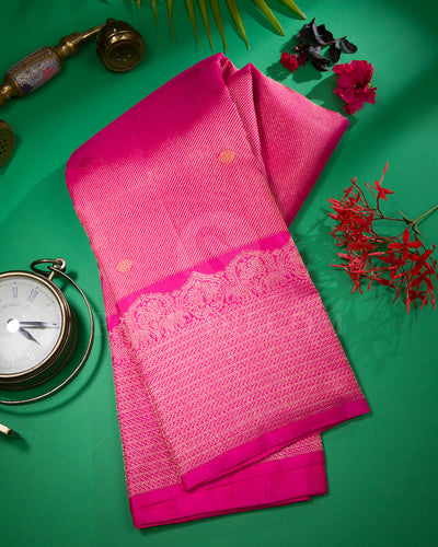 Pink Kanjivaram Silk Saree - S1341(A)