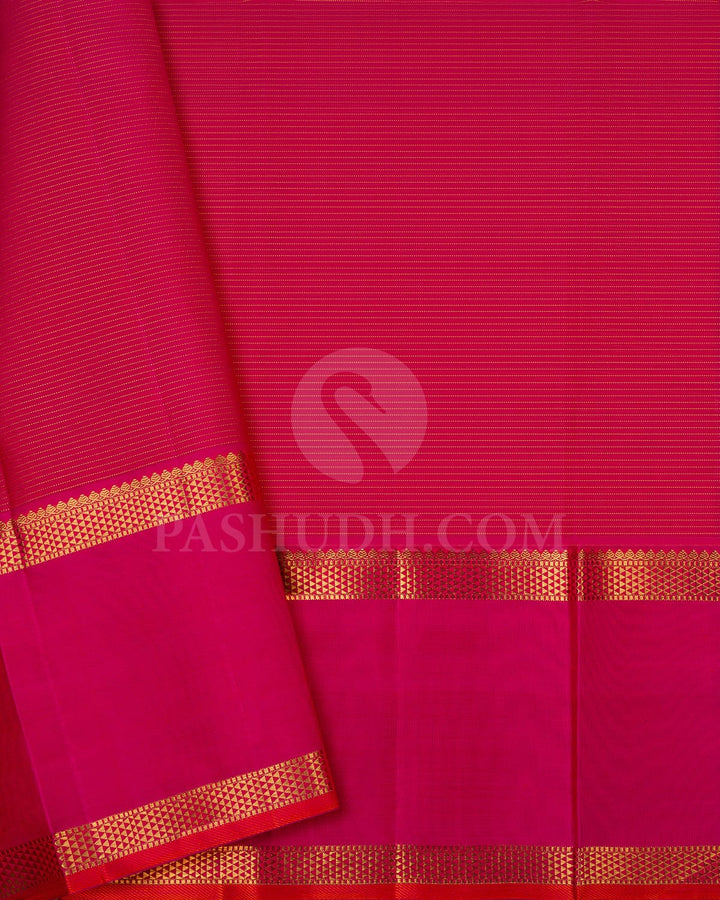 ROYAL VOILET  VAIRA OOSI TRADITIONAL KANJIVARAM SILK SAREE- RV4