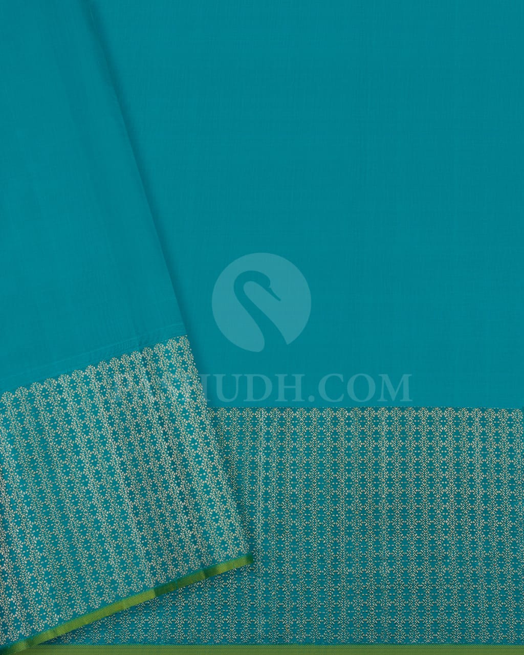Silver Gold Zari Organza Shimmer Kanjivaram Silk Saree - S1426(A)