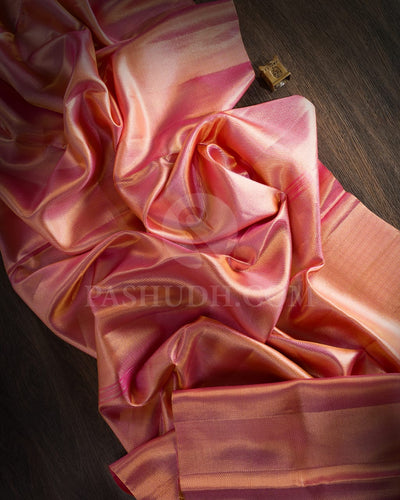 Baby Pink Kanjivaram silk saree - SS1