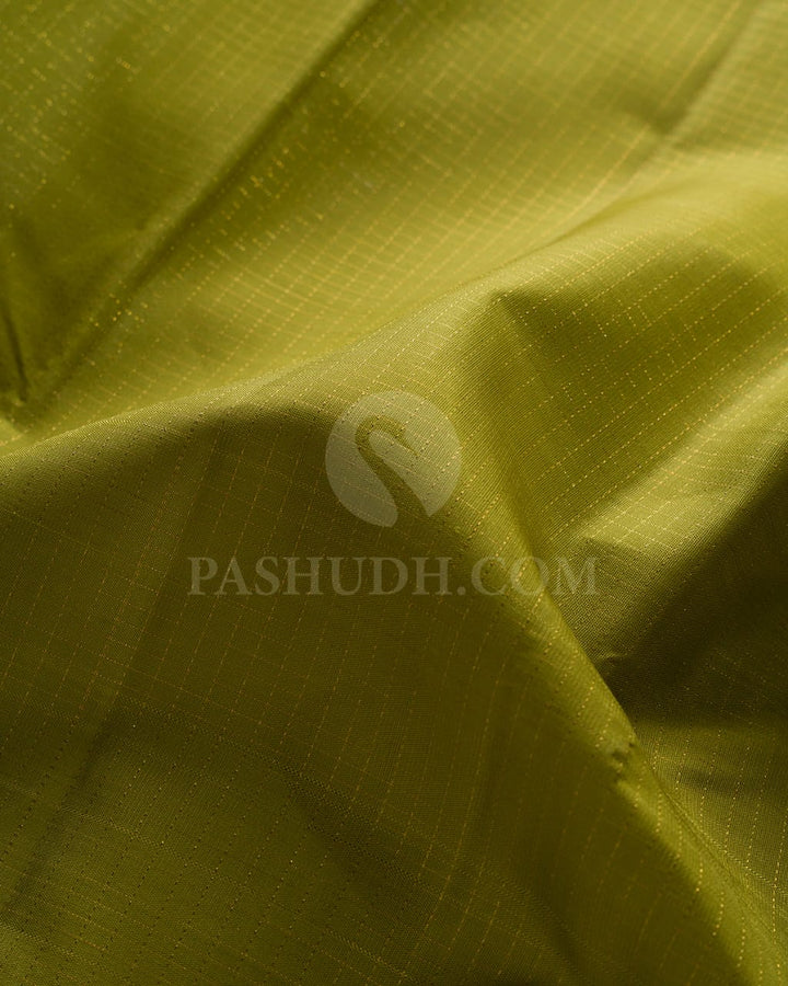 Light Green Kanjivaram Silk Saree - J3