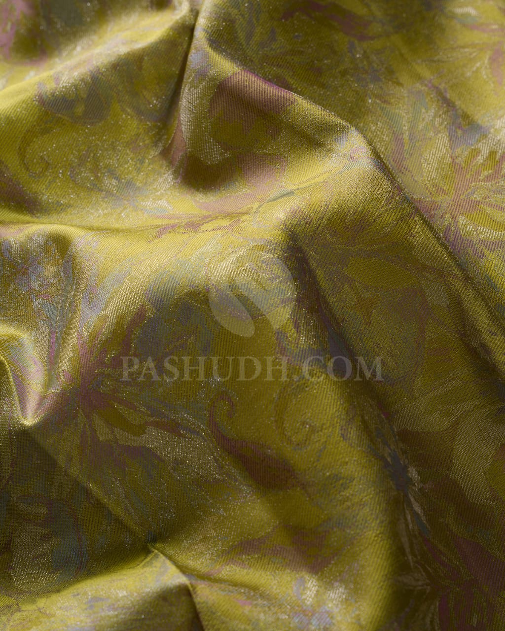 Lime Green Kanjivaram Silk Saree-DJ355(A)