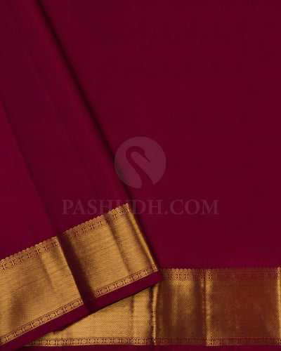 Arakku Gold zari Kanjivaram Silk Saree-B2