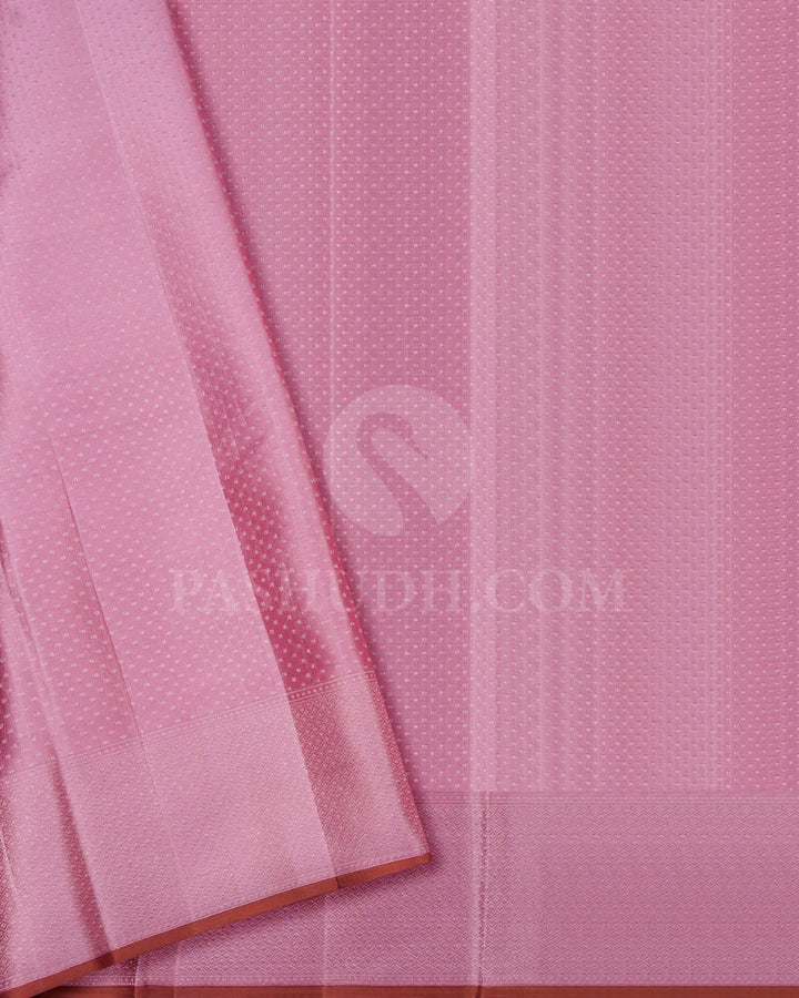 Baby Pink Kanjivaram Silk Saree-DJ355(C)