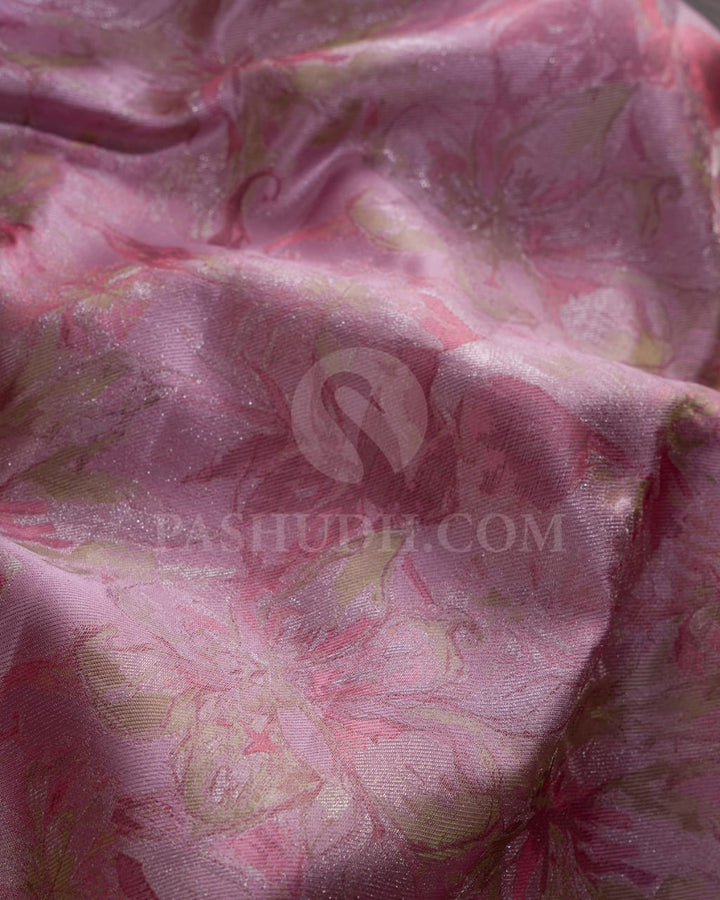 Baby Pink Kanjivaram Silk Saree-DJ355(C)