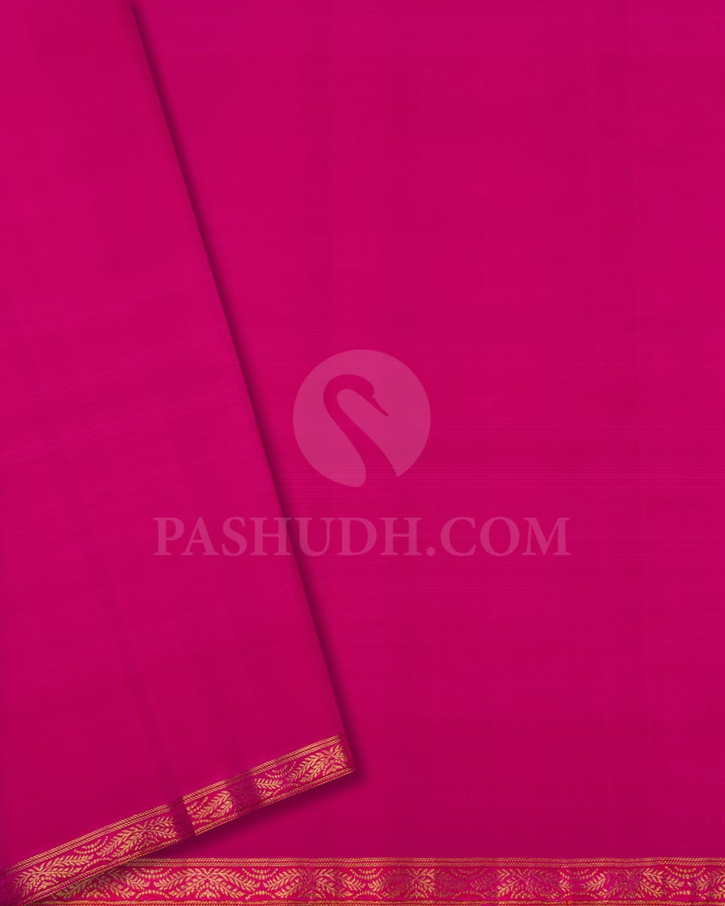 Golden Mustard With Bright Pink  Kanjivaram Silk Saree-S1437(A)