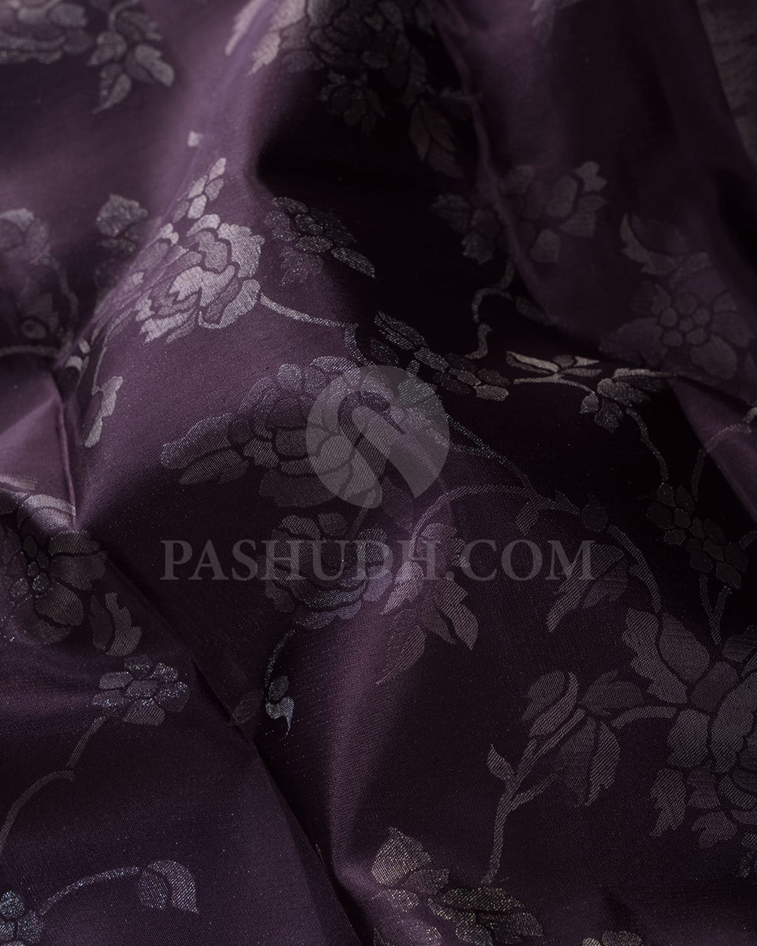 Heather Purple Kanjivaram Silk Saree-DJ356(A)