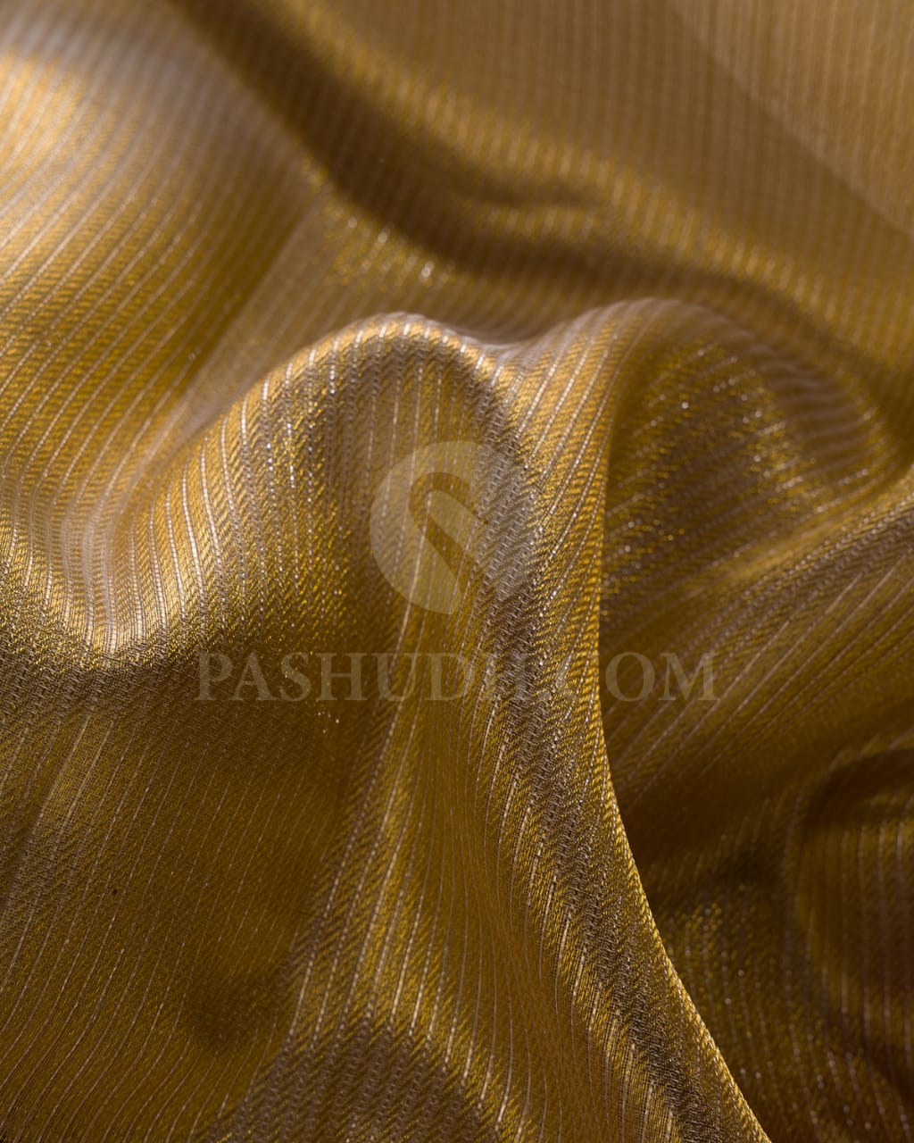 Gold And Magenta Organza Shimmer Kanjivaram Silk Saree-S1332(C)