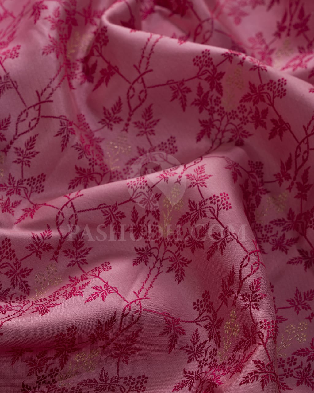 Baby Pink & Rani Pink Kanjivaram Silk Saree-DJ347(C)