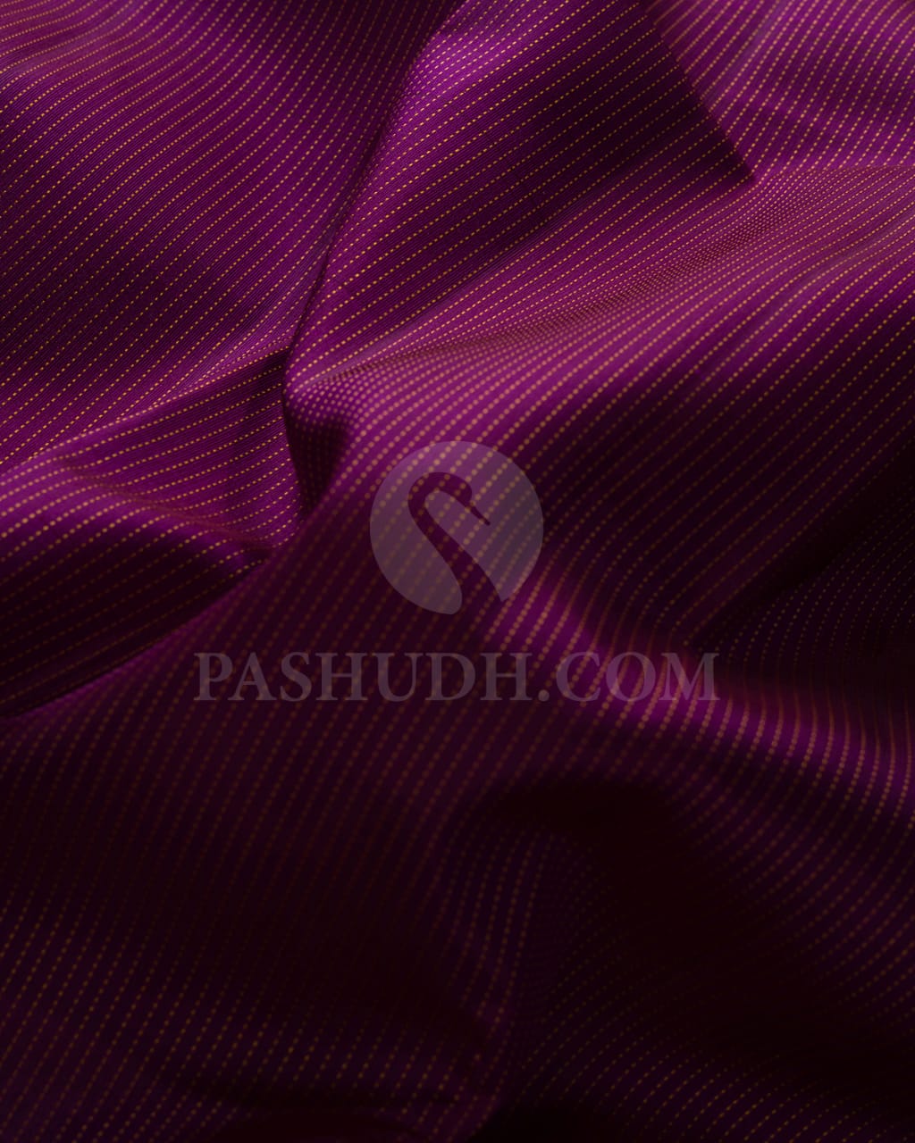 Magenta, Rani Pink & Dark Green Kanjivaram Silk Saree-I5