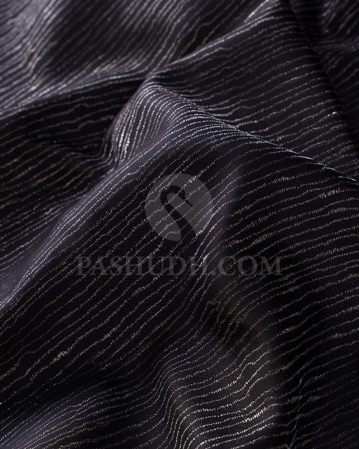 Black And Pink Kanjivaram Silk Saree-DT304(C)