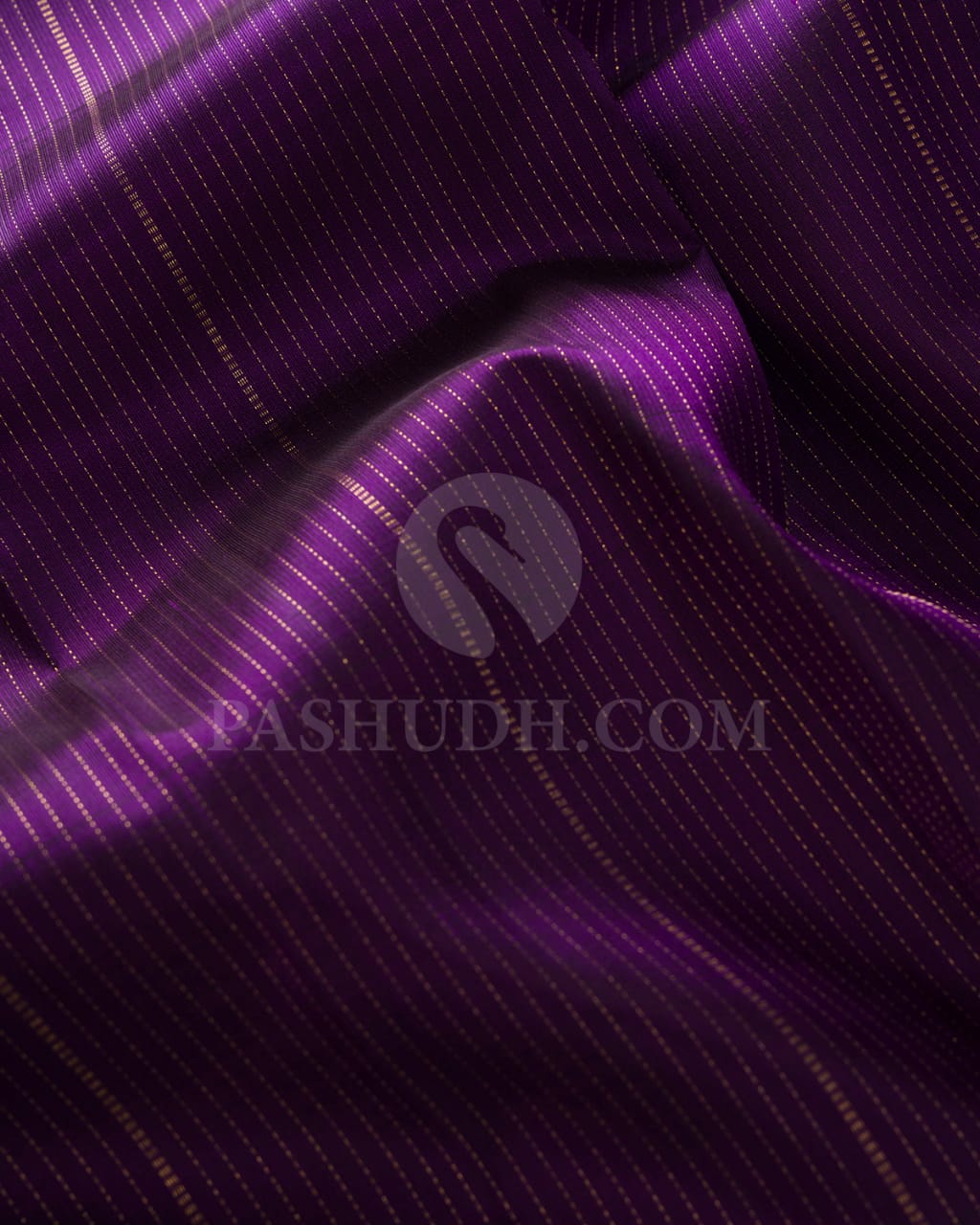 Purple & Magenta Pure Kanjivaram Silk Saree-SP40