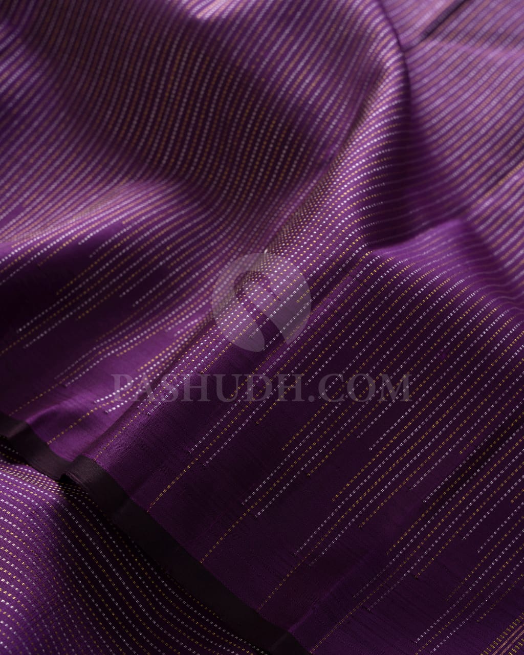 Purple Pure Kanjivaram Silk Saree-SP33