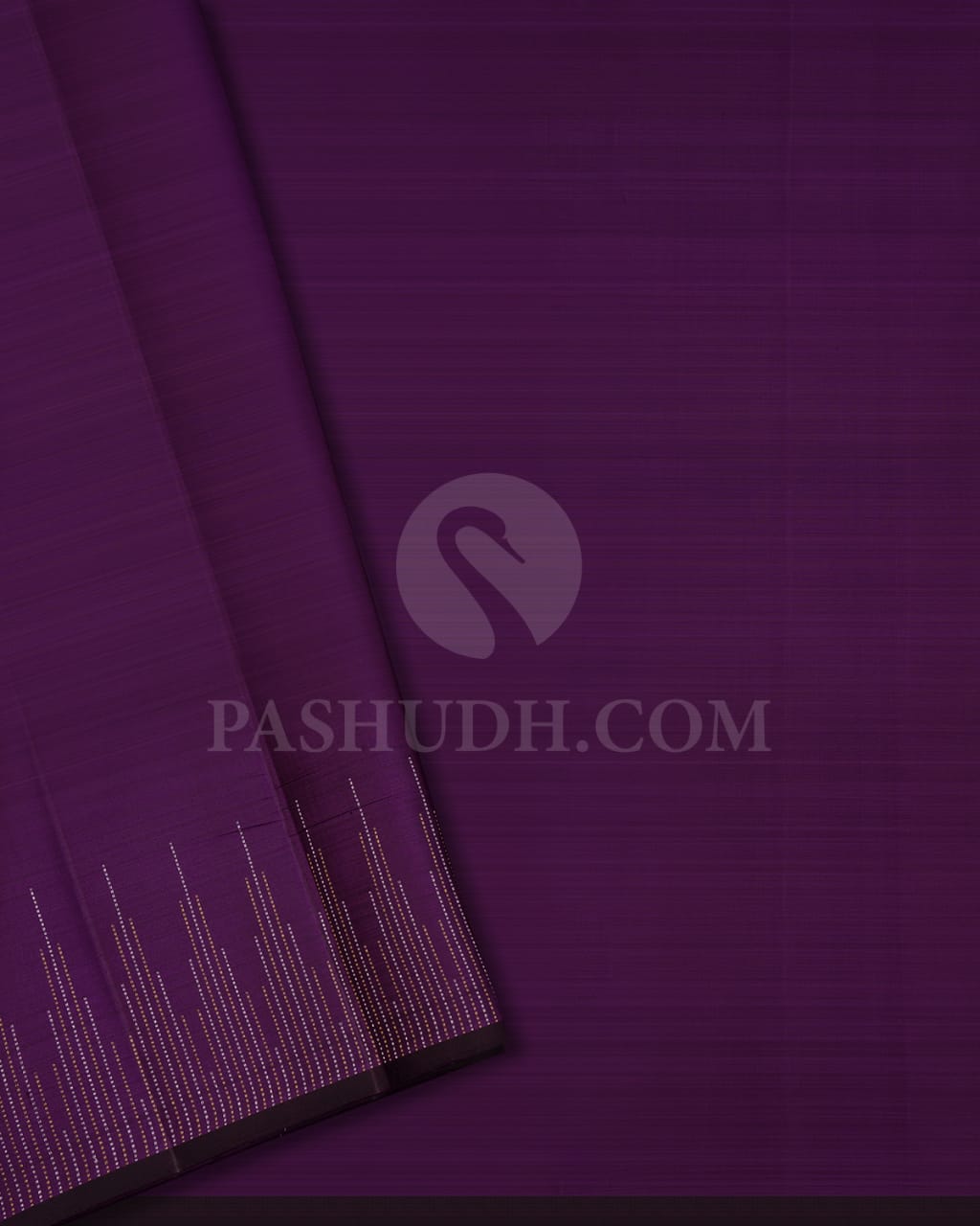 Purple Pure Kanjivaram Silk Saree-SP33