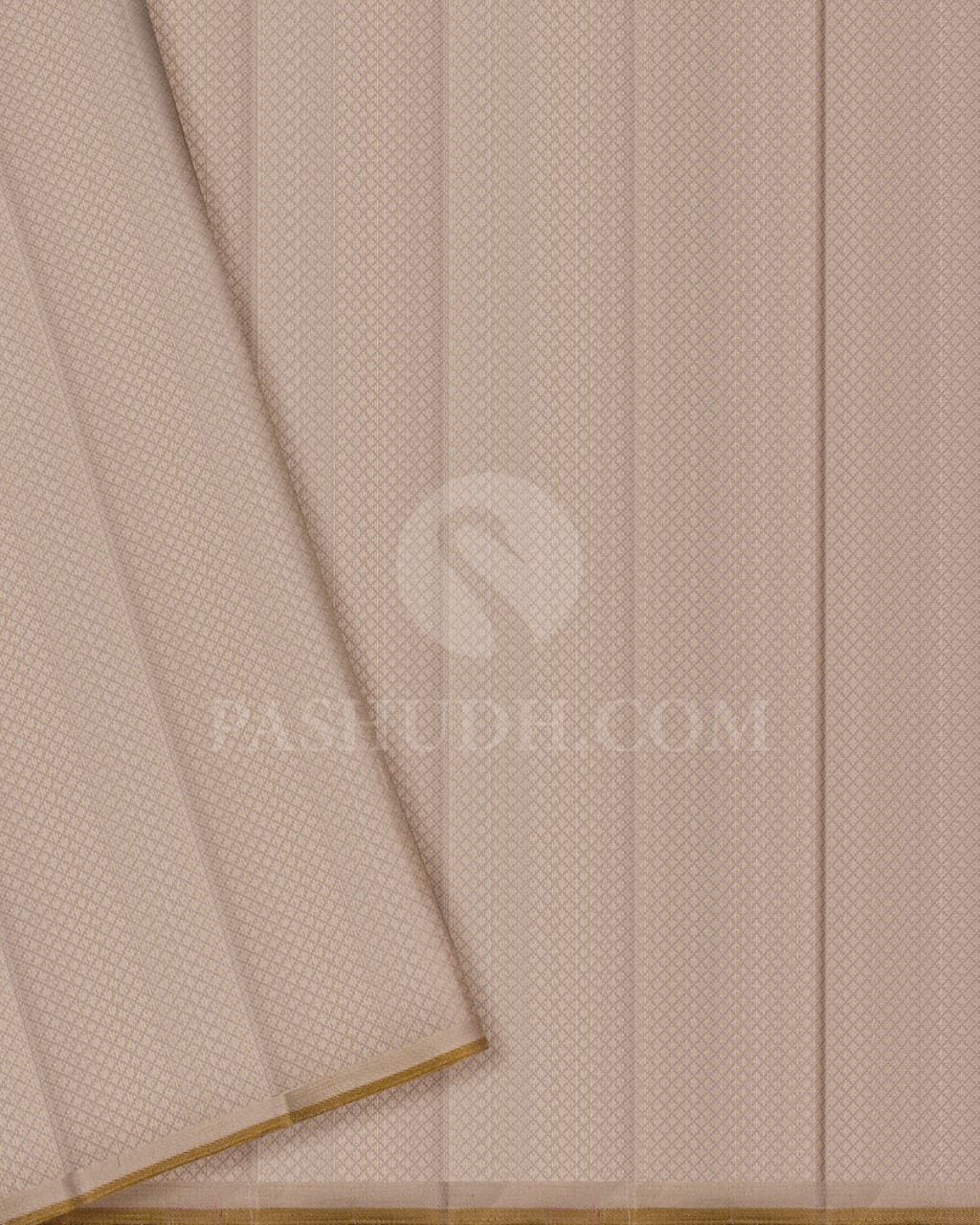 Rose Pink Traditional Borderless Kanjivaram Silk Saree-S1425(B)