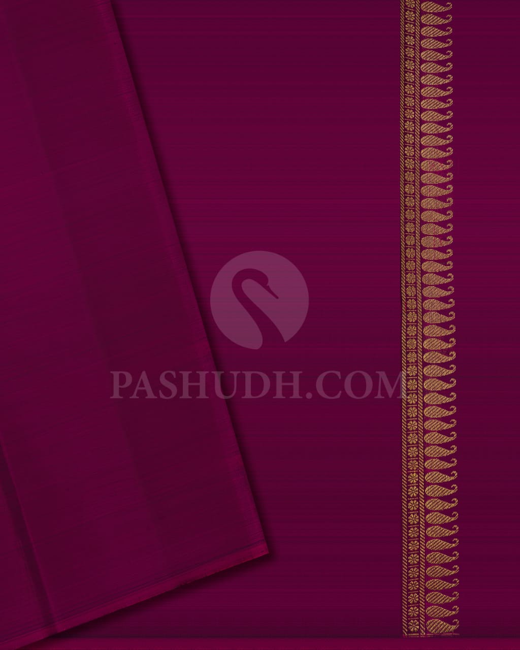 Green And Magenta Pure Kanjivaram Silk Saree-SP75