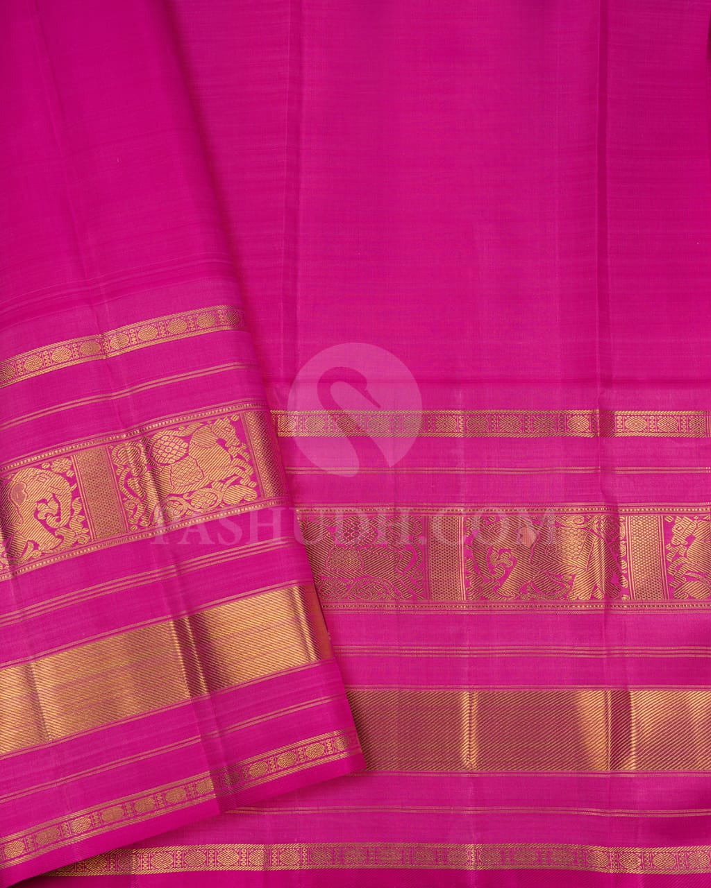 Grey  Kanjivaram Silk Saree-SP62