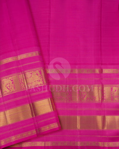 Grey  Kanjivaram Silk Saree-SP62