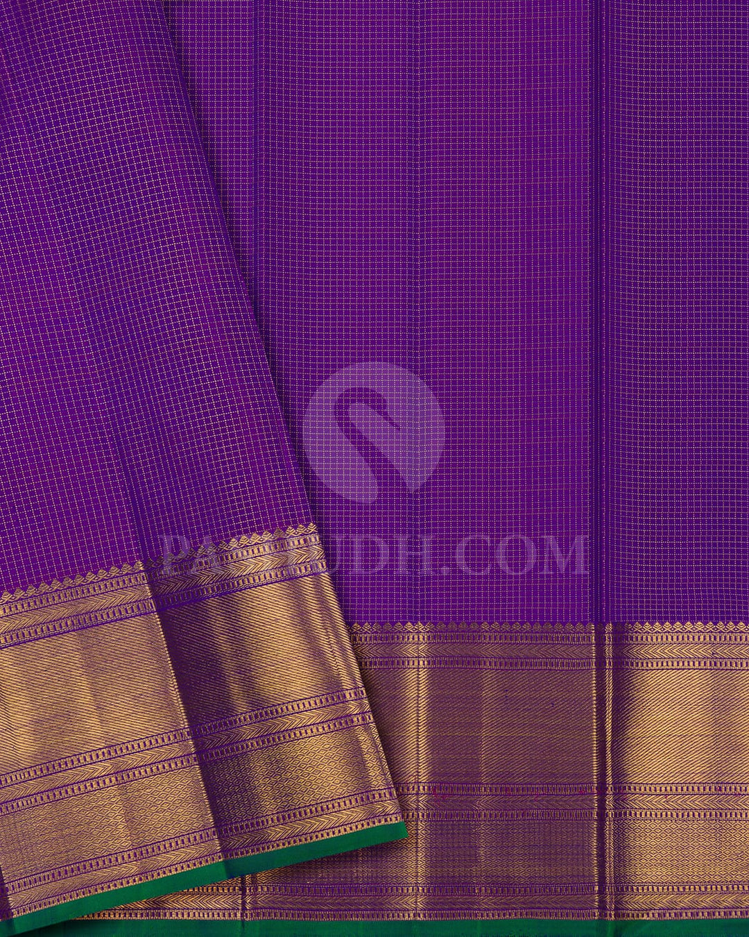Violet Pure  Kanjivaram Silk Saree-SP69