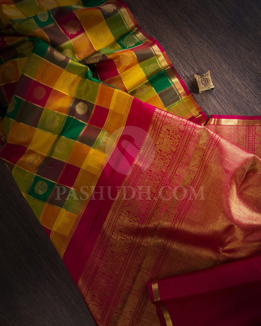 Paalum Pazhamum Pure Kanjivaram Silk Saree-SP74