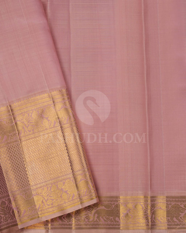 Bright Red And Baby Pink Bridal Pure Kanjivaram Silk Saree-SP99
