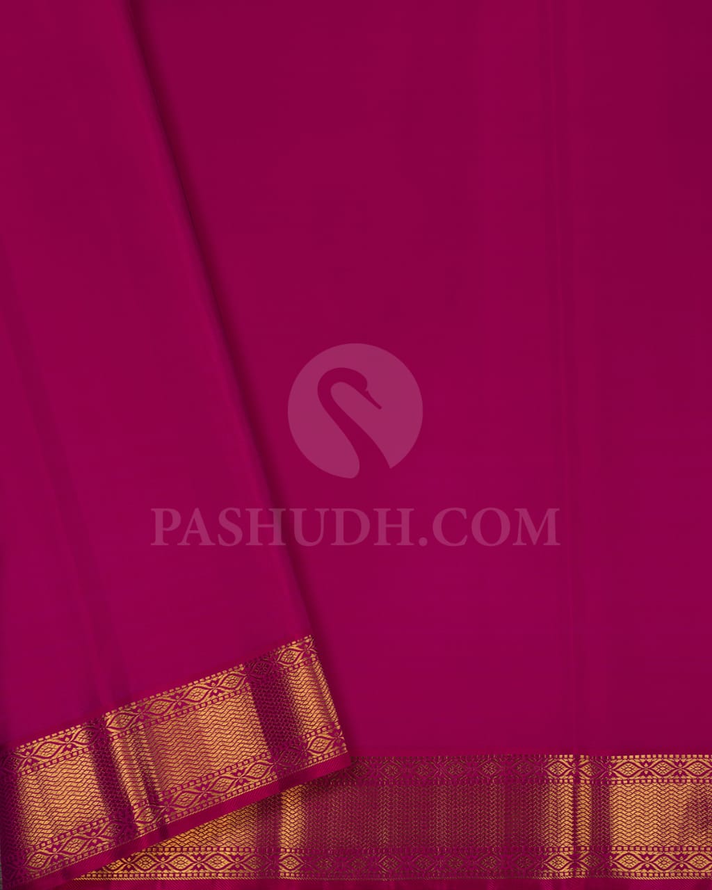 Baby Pink And Magenta Pure Kanjivaram Silk Saree-P183(A)